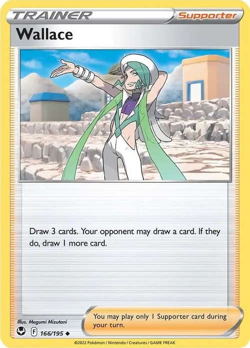 Wallace card art