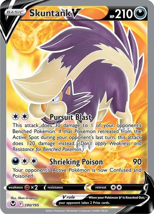 Skuntank V (Full Art) card art