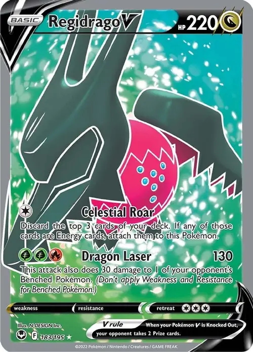 Regidrago V (Full Art) card art