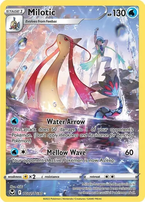 Milotic card art