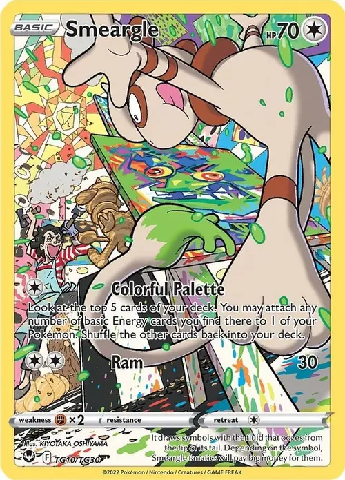Smeargle card art