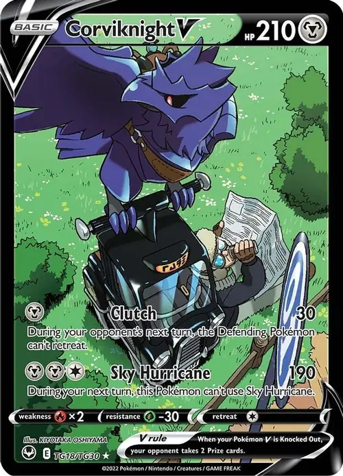 Corviknight V card art