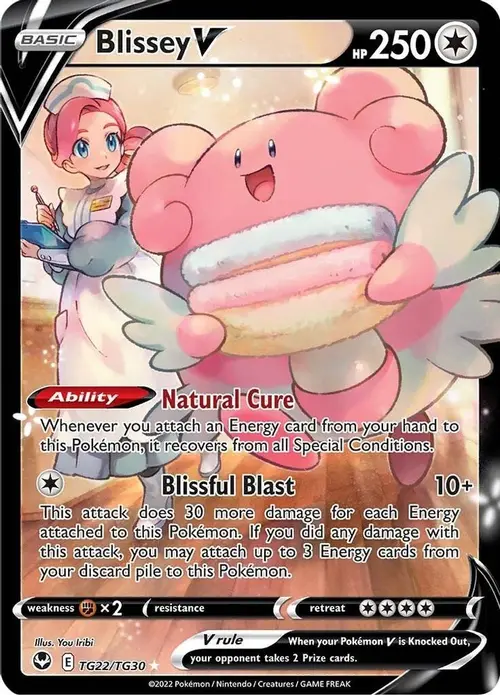 Blissey V card art