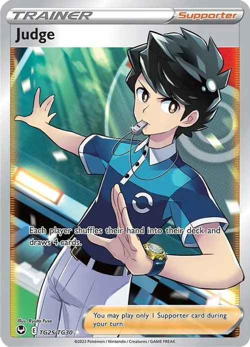 Judge card art
