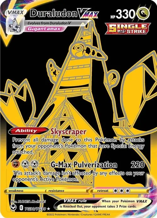 Duraludon VMAX (Secret) card art