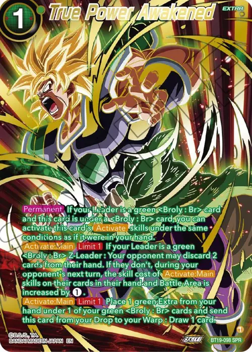 True Power Awakened (SPR) card art