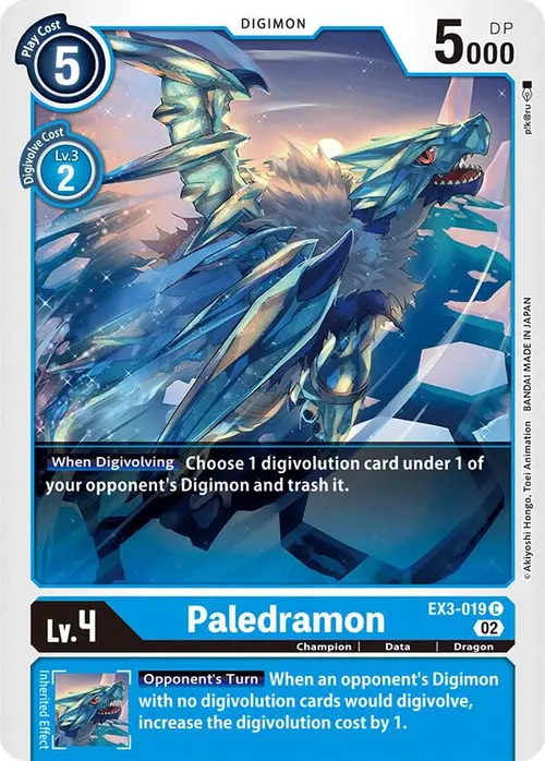 Paledramon card art