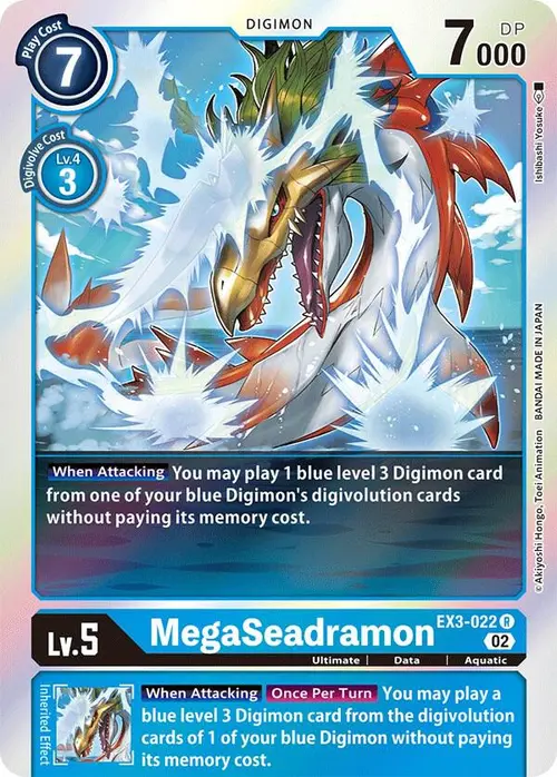 MegaSeadramon card art