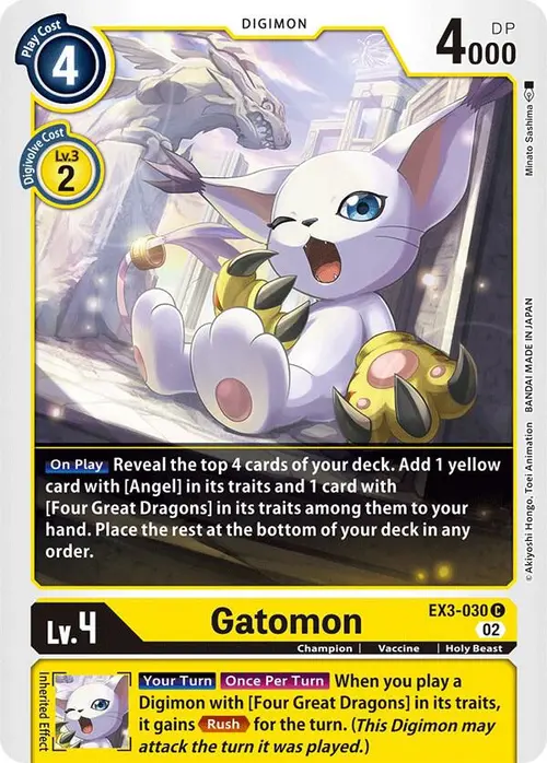 Gatomon card art