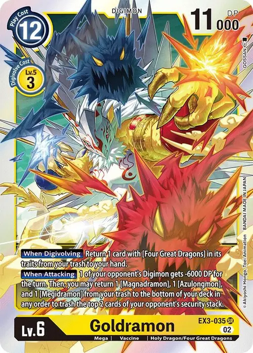 Goldramon card art