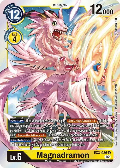 Magnadramon card art