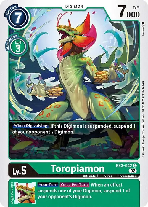 Toropiamon card art