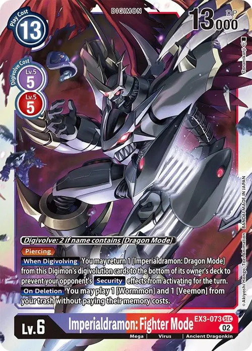 Imperialdramon: Fighter Mode card art