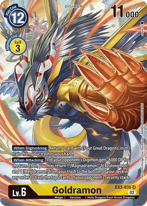 Goldramon (Alternate Art) card art