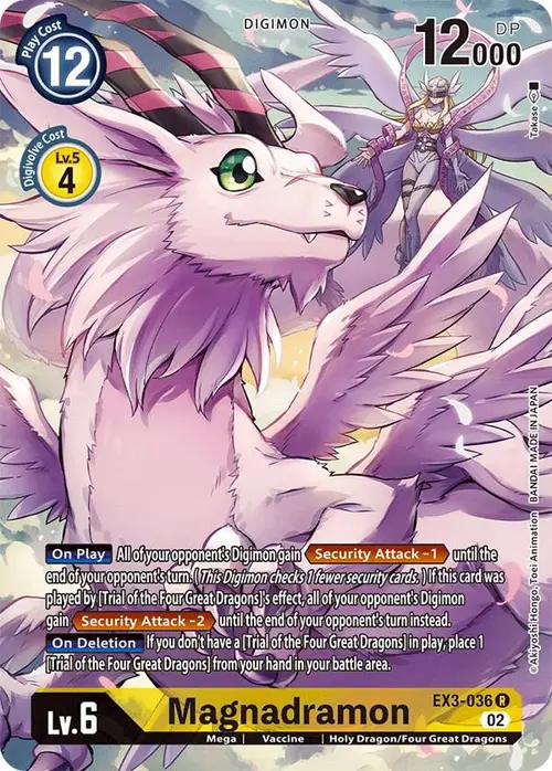 Magnadramon (Alternate Art) card art