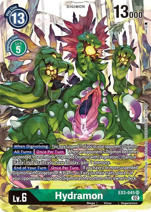 Hydramon (Alternate Art) card art