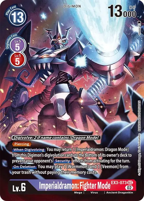 Imperialdramon: Fighter Mode (Alternate Art) card art