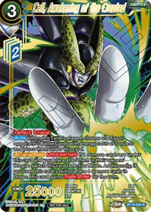 Cell, Awakening of the Created (Zenkai Cup 2022 Top 64) card art