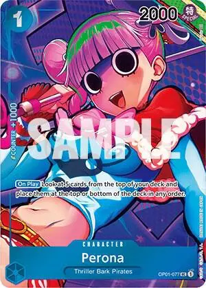 Perona (Box Topper) card art