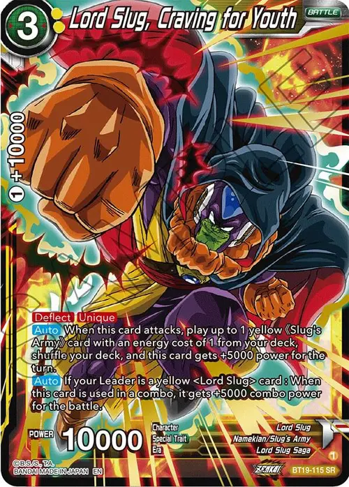 Lord Slug, Craving for Youth card art