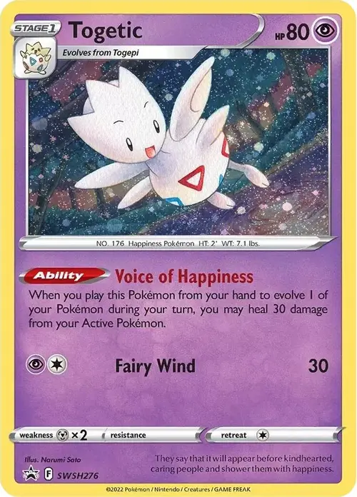 Togetic - SWSH276 card art