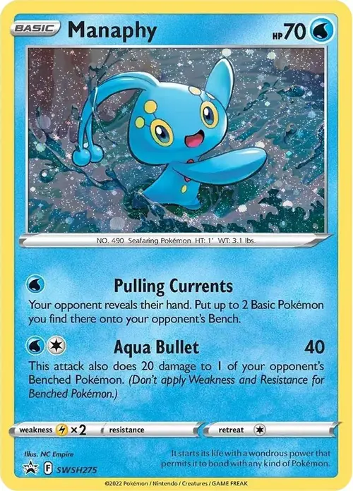 Manaphy - SWSH275 card art