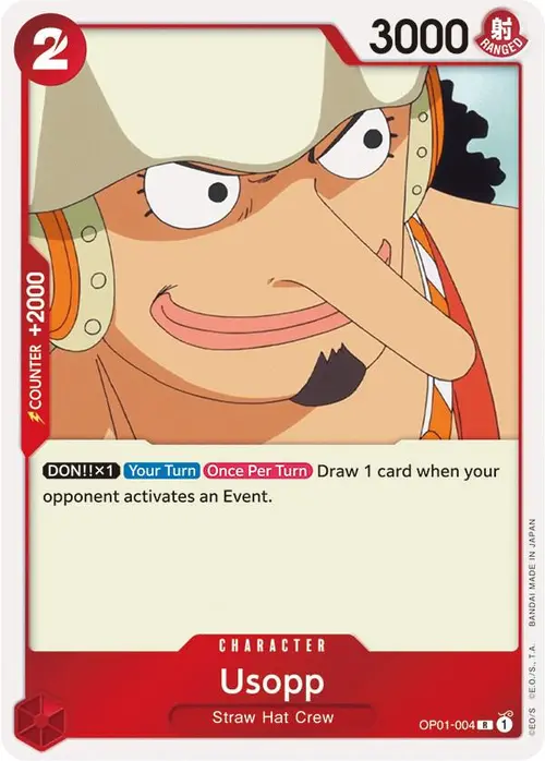 Usopp card art
