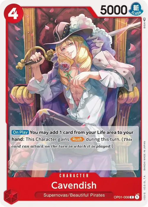 Cavendish card art