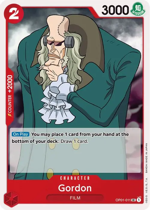 Gordon card art