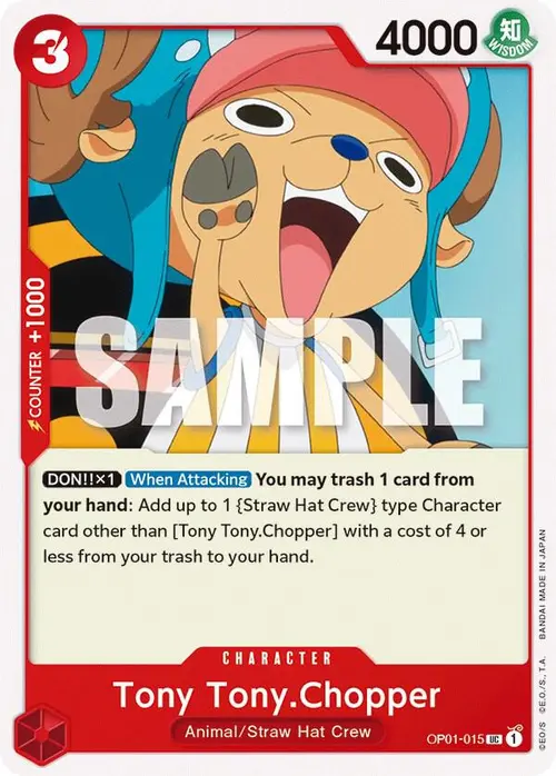 Tony Tony.Chopper card art