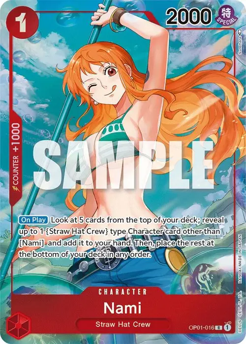 Nami (Parallel) card art