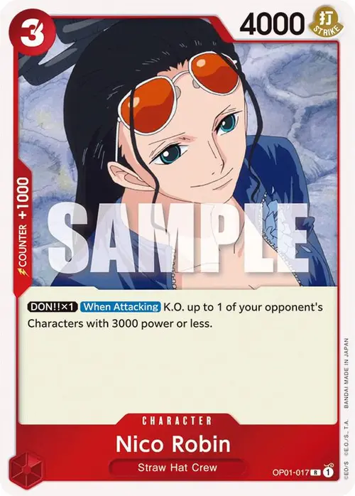 Nico Robin card art
