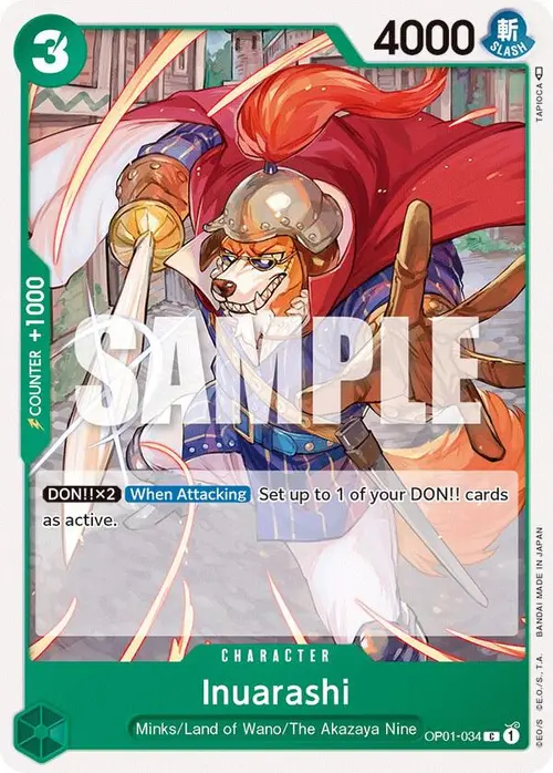 Inuarashi card art