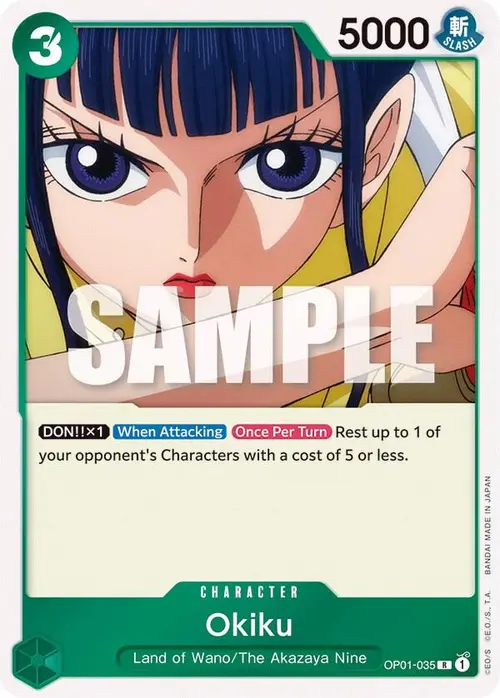 Okiku card art