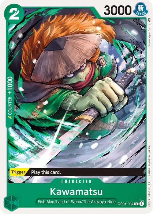 Kawamatsu card art