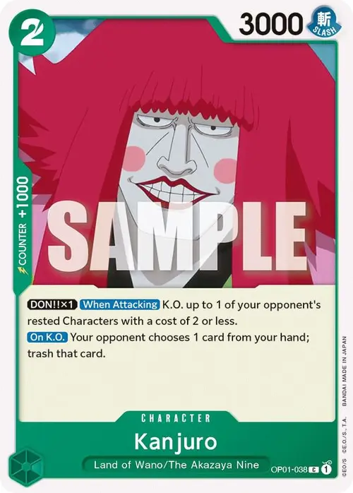 Kanjuro card art
