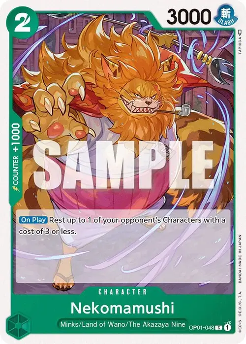 Nekomamushi card art