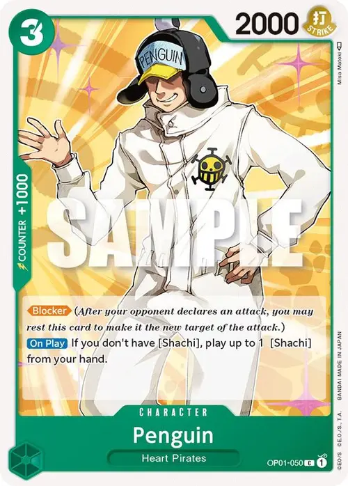 Penguin card art
