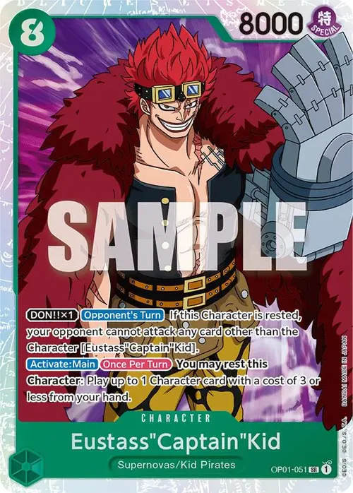 Eustass"Captain"Kid card art