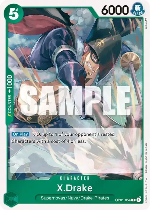 X.Drake (054) card art