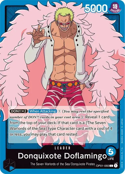 Donquixote Doflamingo (060) card art