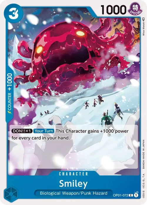 Smiley card art
