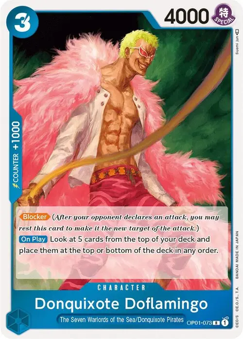 Donquixote Doflamingo (073) card art