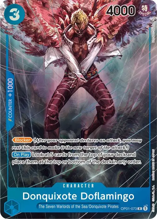 Donquixote Doflamingo (073) (Parallel) card art