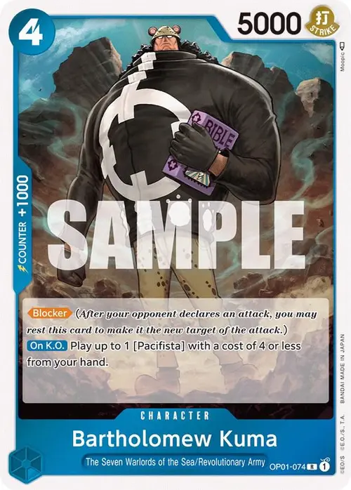Bartholomew Kuma card art