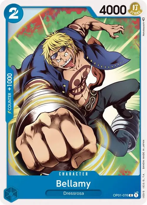 Bellamy card art