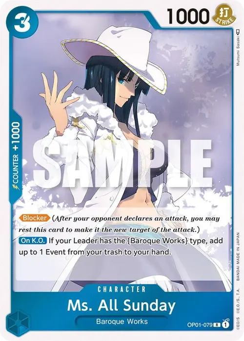 Ms. All Sunday card art