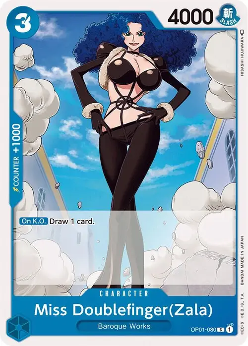 Miss Doublefinger(Zala) card art