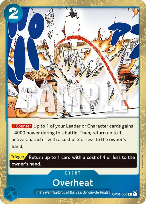 Overheat card art