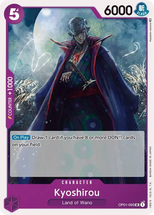 Kyoshirou card art